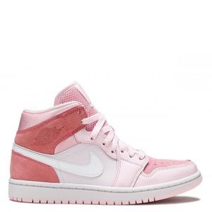 PINK SUEDE JORDAN 1 MIDS